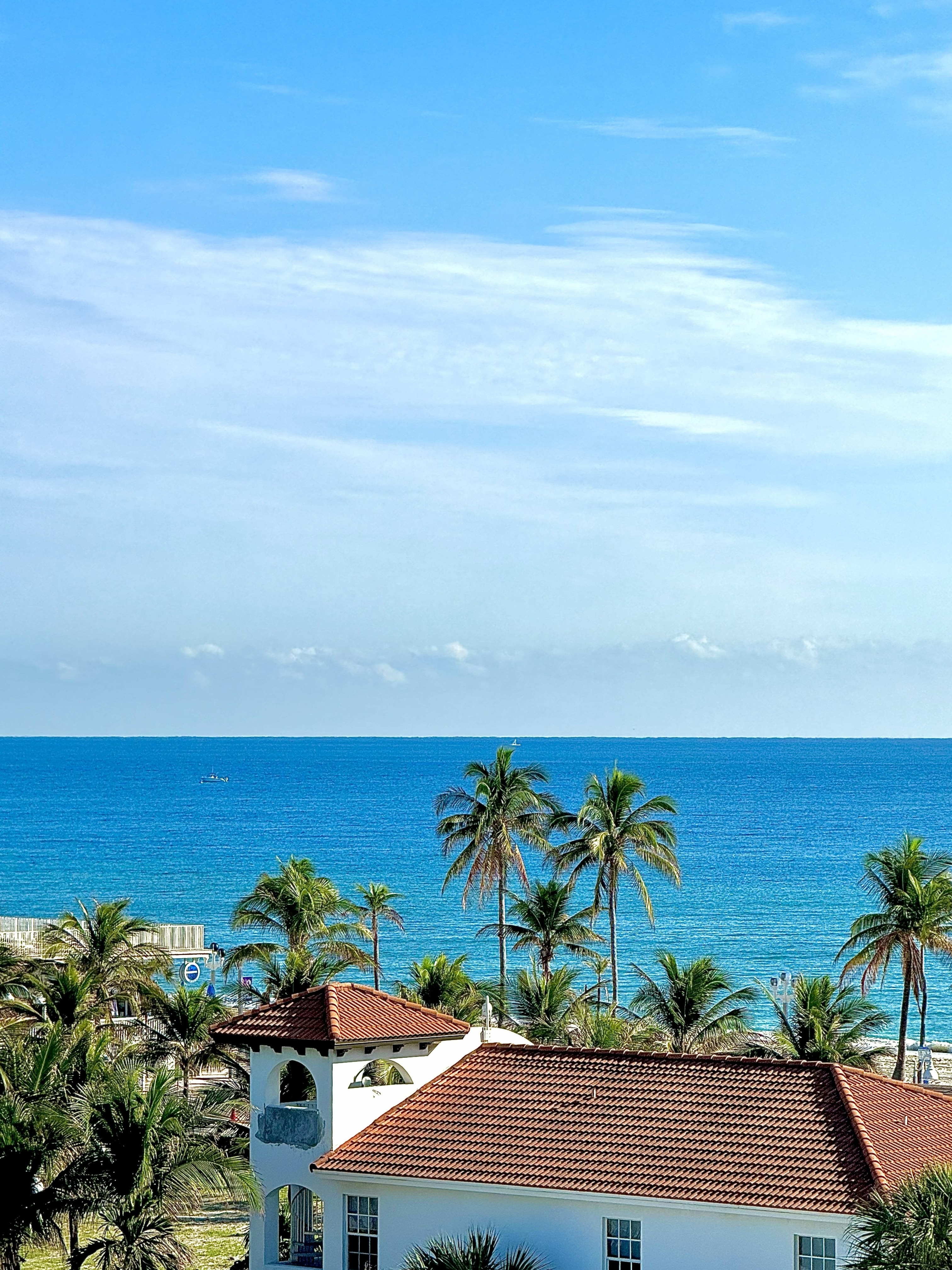 Ocean view from unit